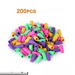STORM GYRD Pencil Erasers Pencil Top Erasers 200 Pieces Cap Erasers Eraser Tops Pencil Eraser Toppers School Erasers for Kids School Supplies for Teachers Eraser Pencil Earasers Eraser Caps  B07H6SW31T